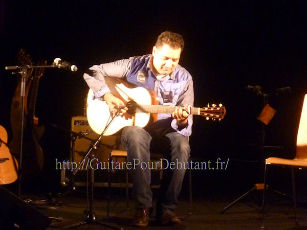 François Sciortino  Scène des Luthiers Festival Issoudun 2012