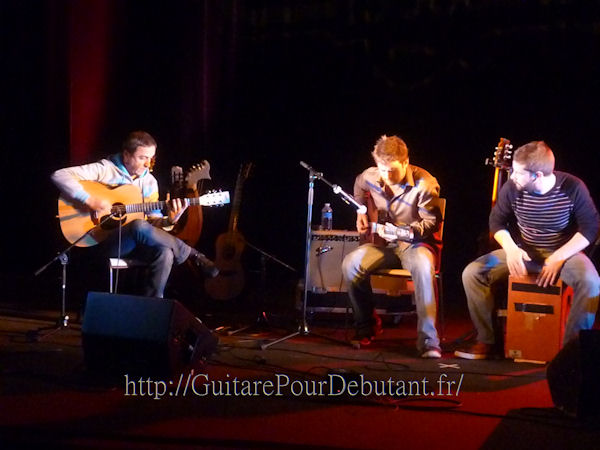 Yan Vagh , Brice Delage , Trio Classical Animals Scène des Luthiers Festival Issoudun 2012